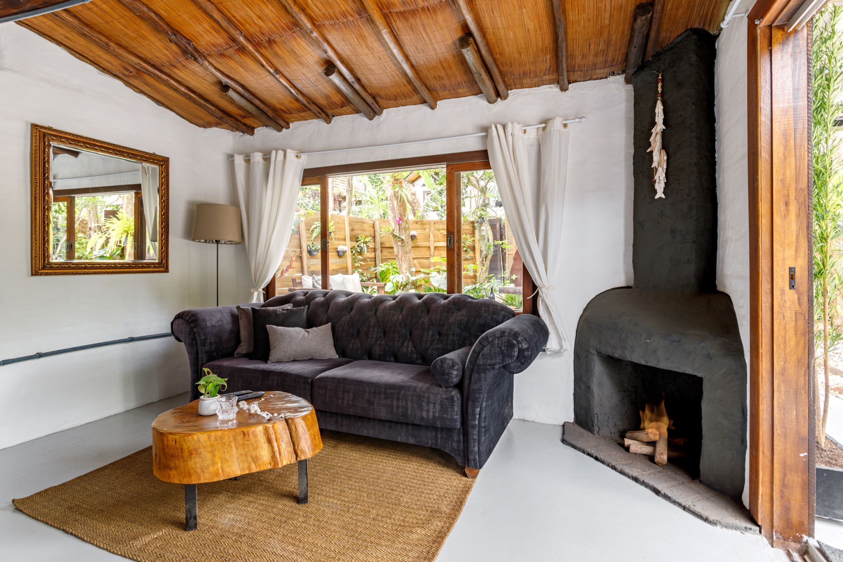 Premium Chalet | Living area | 32-inch Smart TV with digital channels