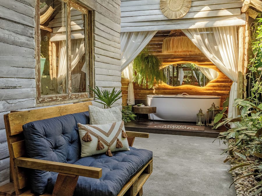 Cabana premium | Terraço/pátio