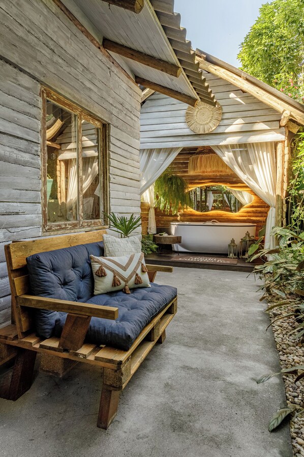 Premium Cabin | Terrace/patio