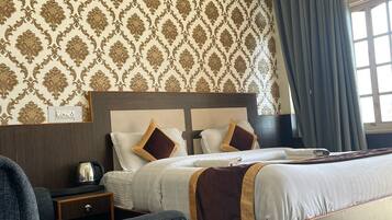 Kahden hengen premium-huone | Yksilöllisesti sisustettu, ilmainen Wi-Fi, vuodevaatteet