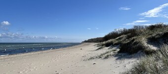 Strandkorb Feeling mit Ostseeblick