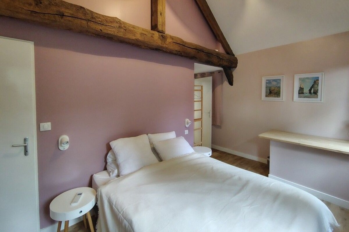Romantisches Doppelzimmer, Gartenblick
