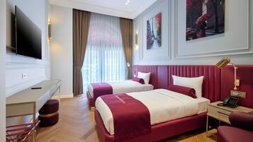 1 多间卧室、埃及棉床单、高档床上用品、羽绒被