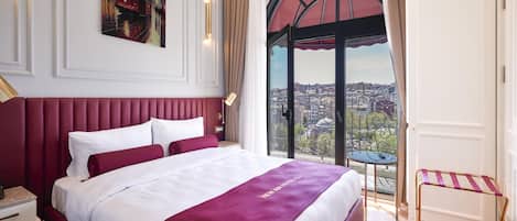 Standaard kamer | Lakens van Egyptisch katoen, luxe beddengoed, donsdekens