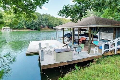 Private Sauna & Dock: Lakefront Retreat in Moneta!