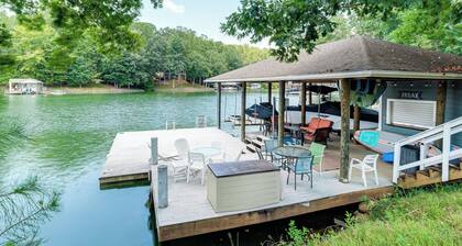 Private Sauna & Dock: Lakefront Retreat in Moneta!