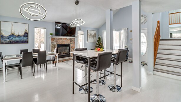 Dining - Long Pond Home w/ Private Hot Tub & Game Room (Long Pond)
