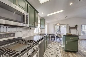 House (3 Bedrooms) | Interior - Mtn Views + Playground: Family-friendly Pine Cabin (Pine)