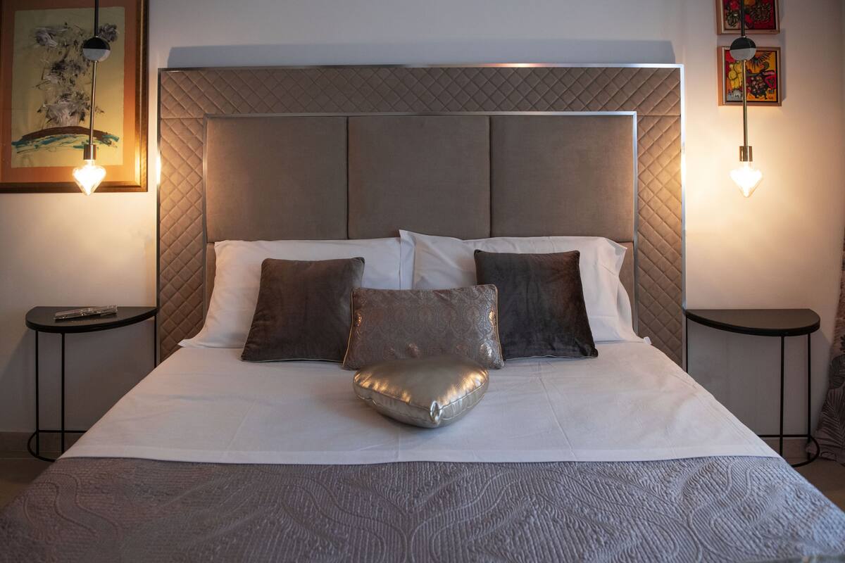1 habitación, sábanas de algodón egipcio y ropa de cama de alta calidad