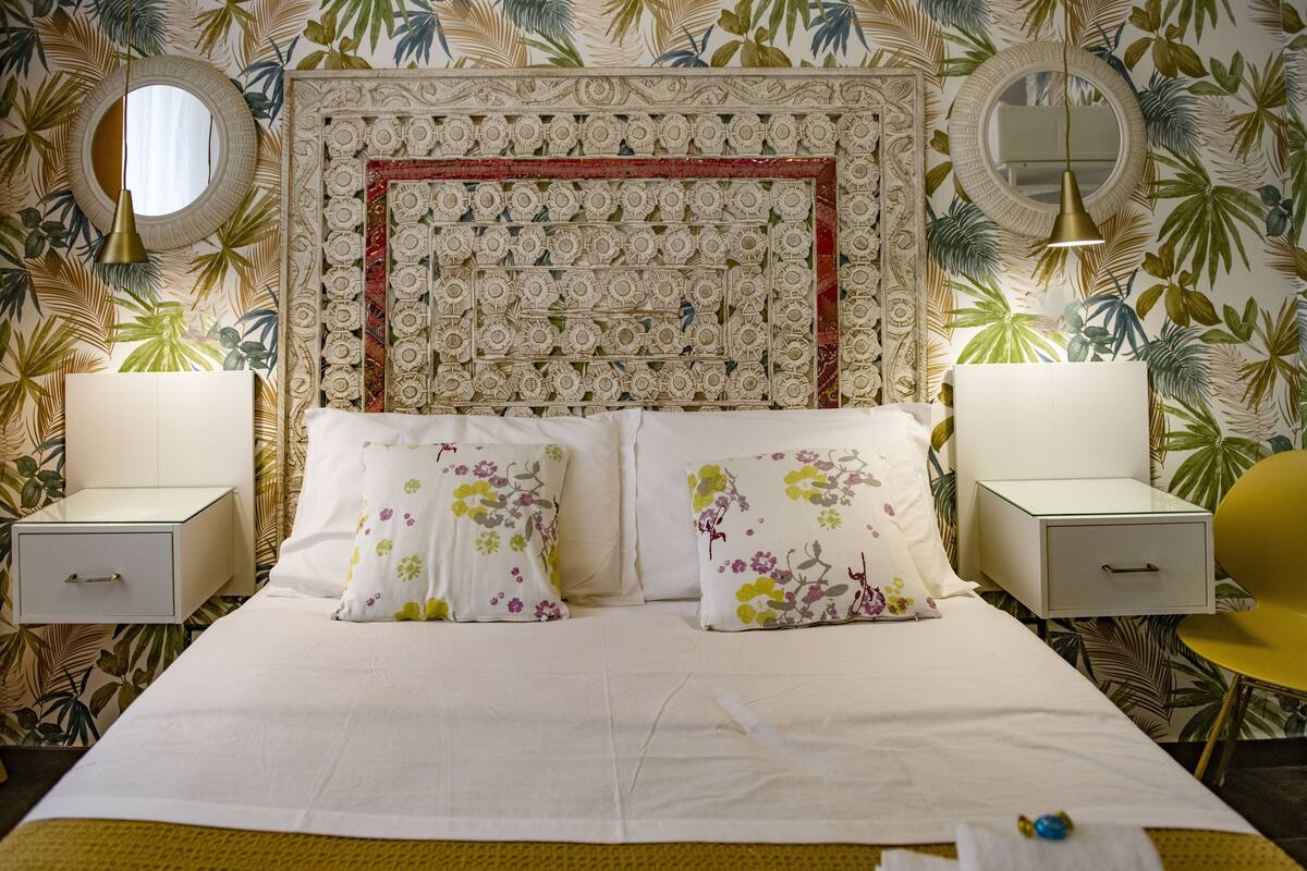 1 habitación, sábanas de algodón egipcio y ropa de cama de alta calidad