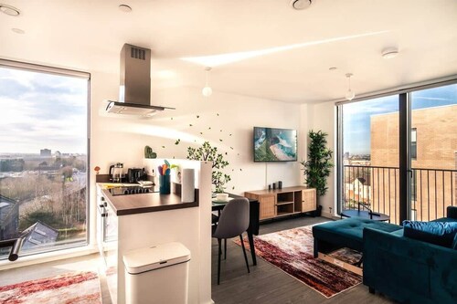 Stunning Modern 1 Bed Apartment, Manchester