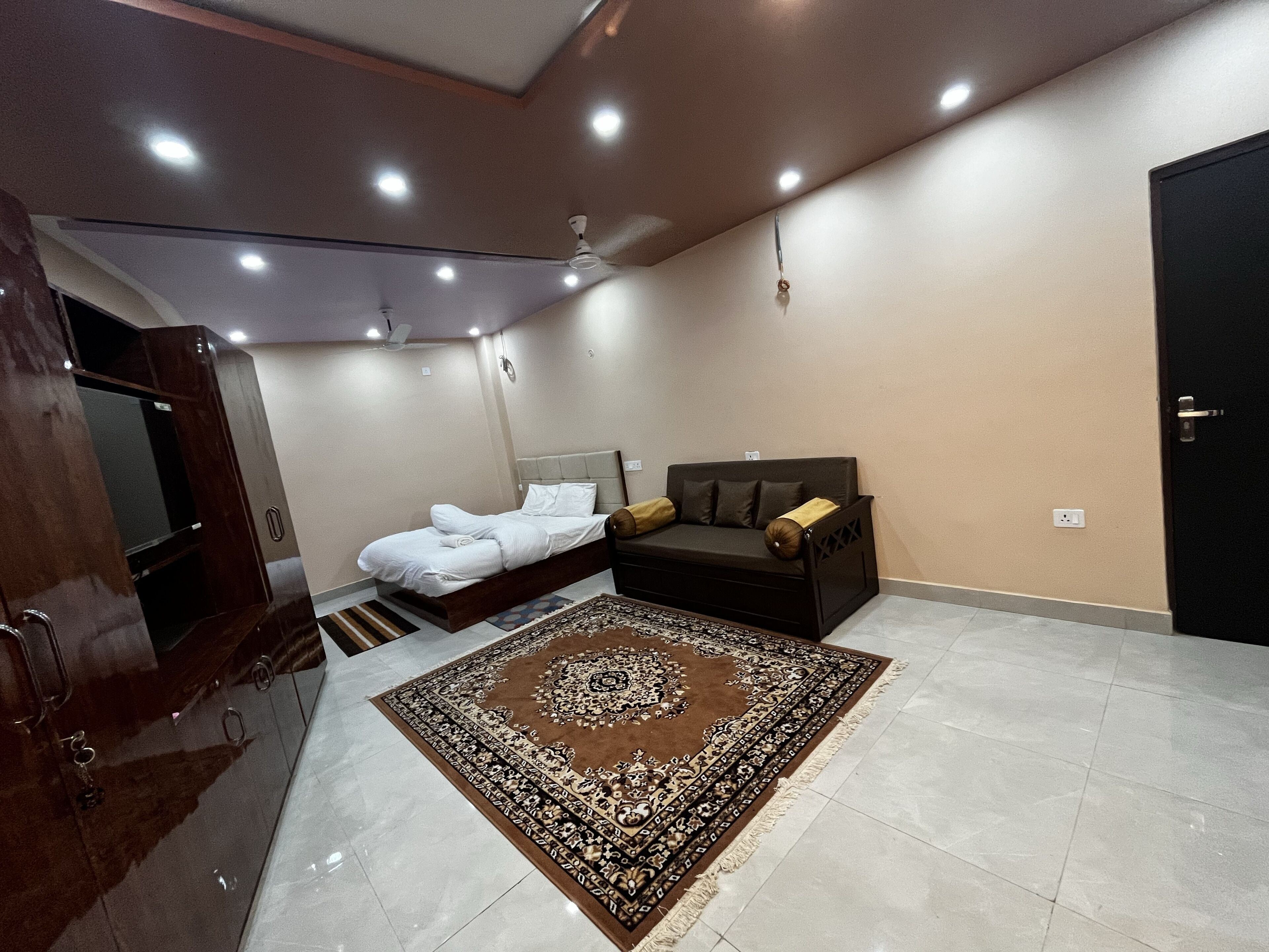 1 sovrum, värdeförvaringsskåp på rummet, gratis wi-fi och sängkläder