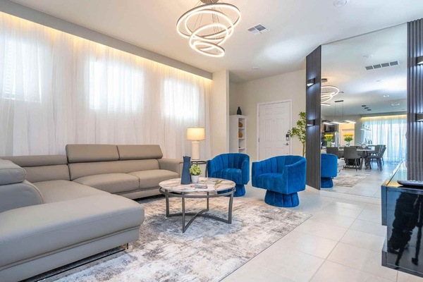 Área de sala de estar