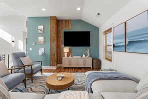 TV, DVD player - Work Trip: 500ft. to the Beach | Hot Tub | Pets OK (Kill Devil Hills)