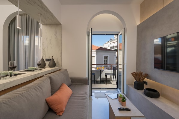 Living area - Amara Local Experience (Chania)