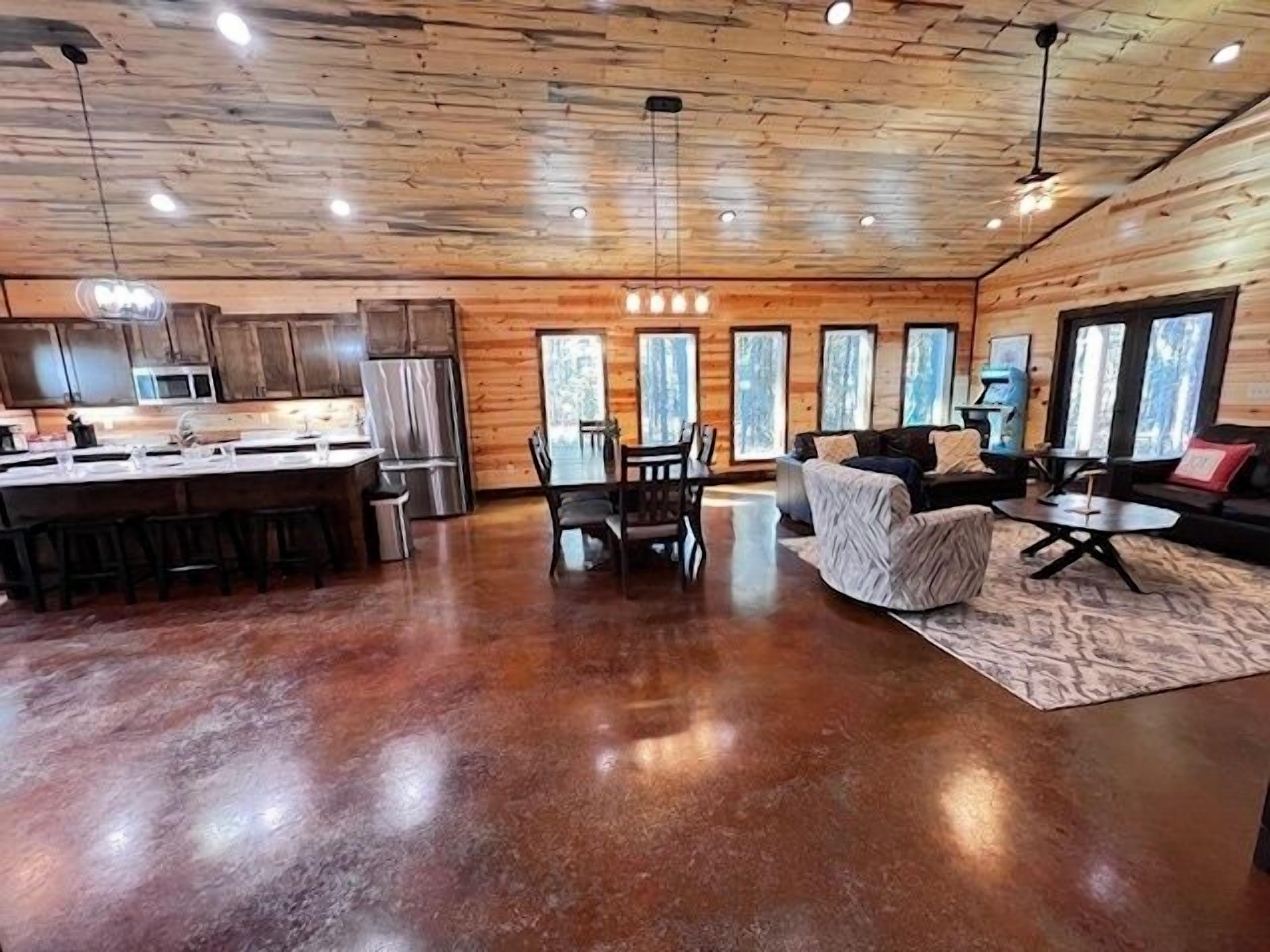 TV connectée, cheminée