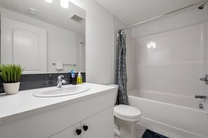 淋浴设施、吹风机、毛巾、肥皂