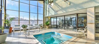 Ocean Block Unit with Indoor & Outdoor Pool for Year-Round Fun!