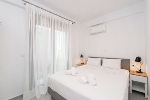 Apartemen, 1 kamar tidur | Seprai katun Mesir, seprai premium, dan tempat tidur Select Comfort