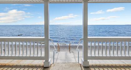 Ocean Front Beach House with Private Beach Access
