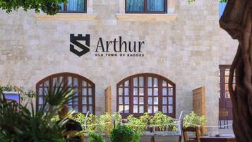 Fassade der Unterkunft