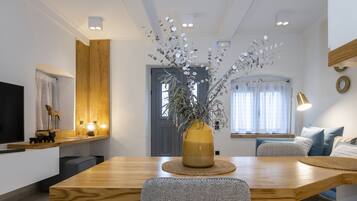 City Apartment | Living area | TV