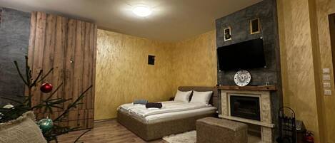 1 soverom, strykejern/-brett, wi-fi og sengetøy