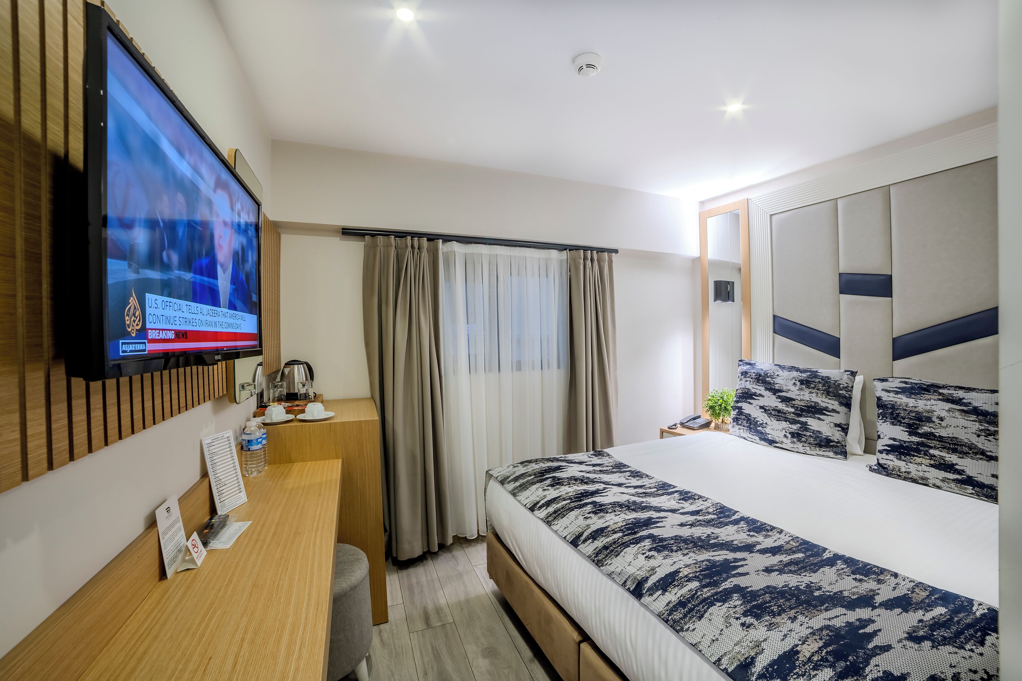 Chambre simple économique | Minibar, système d’insonorisation, accès au Wi-Fi (inclus)