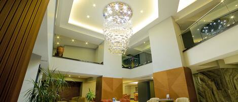 Sala de estar en el lobby