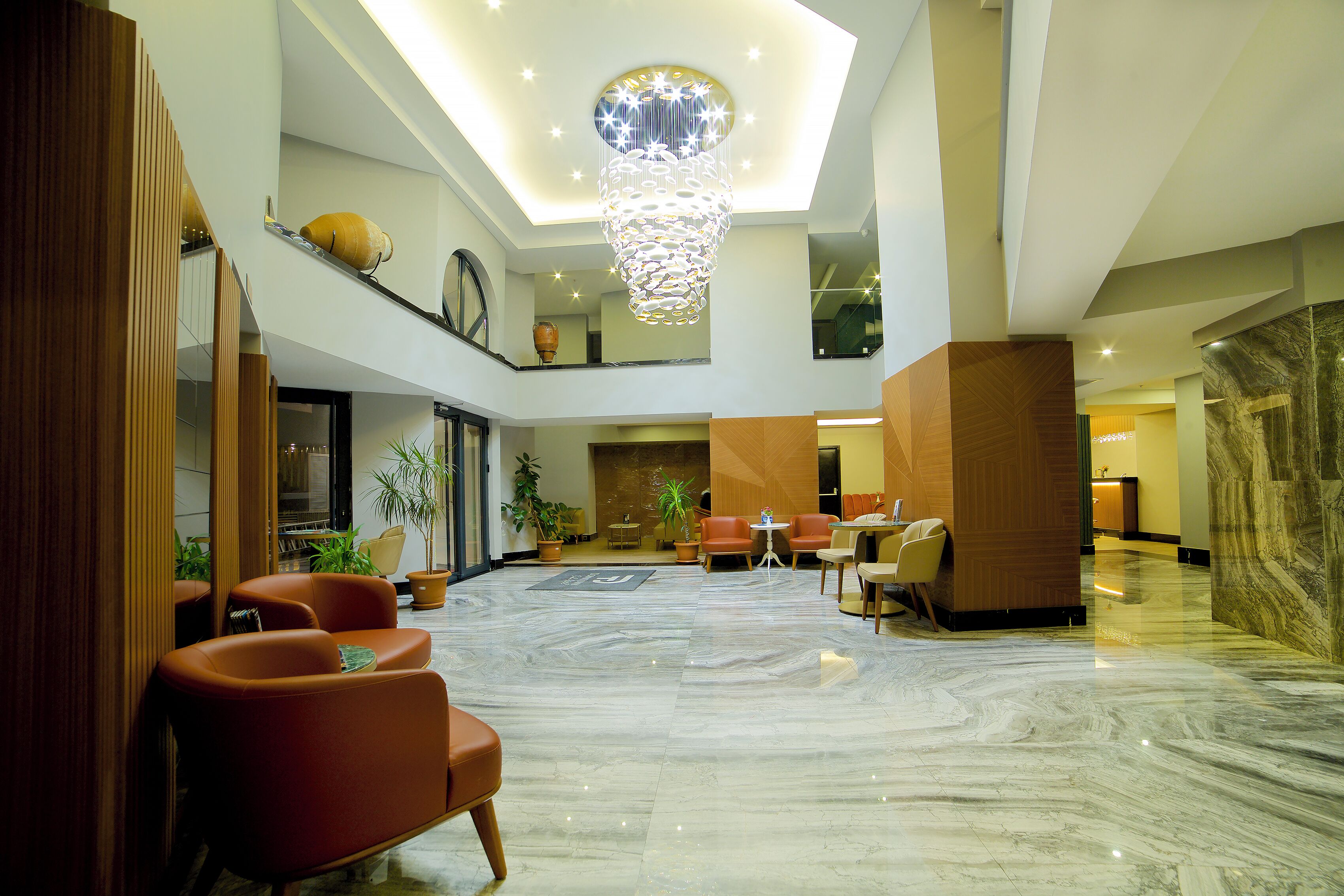 Lobby sitting area