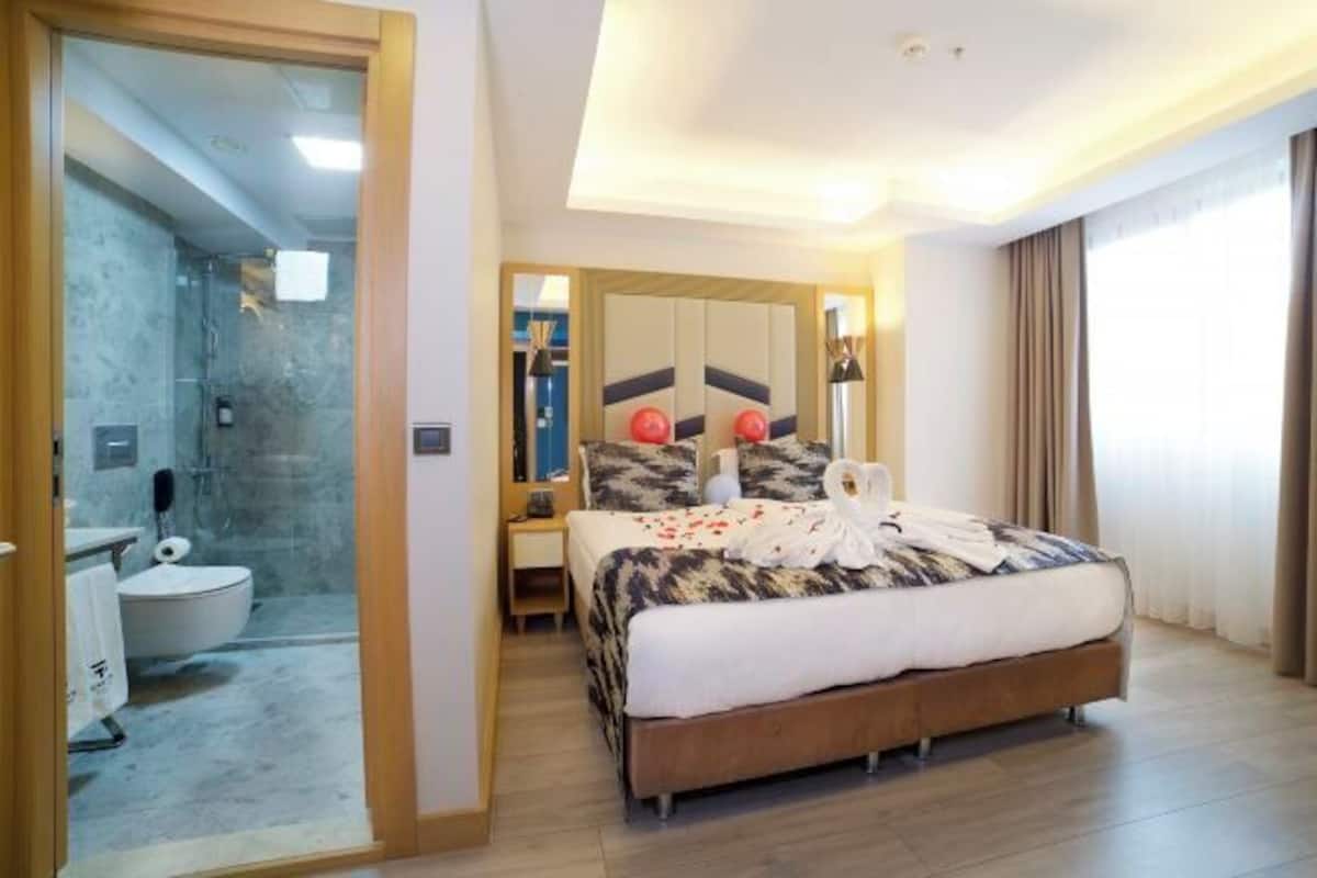 1 slaapkamer, een minibar, geluiddichte muren, gratis wifi