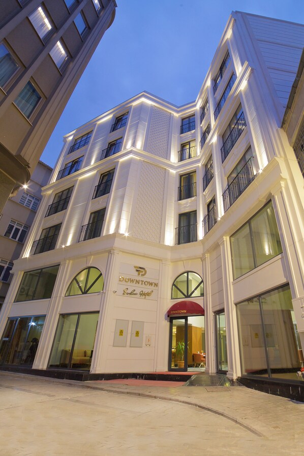 Façade de l’hébergement 