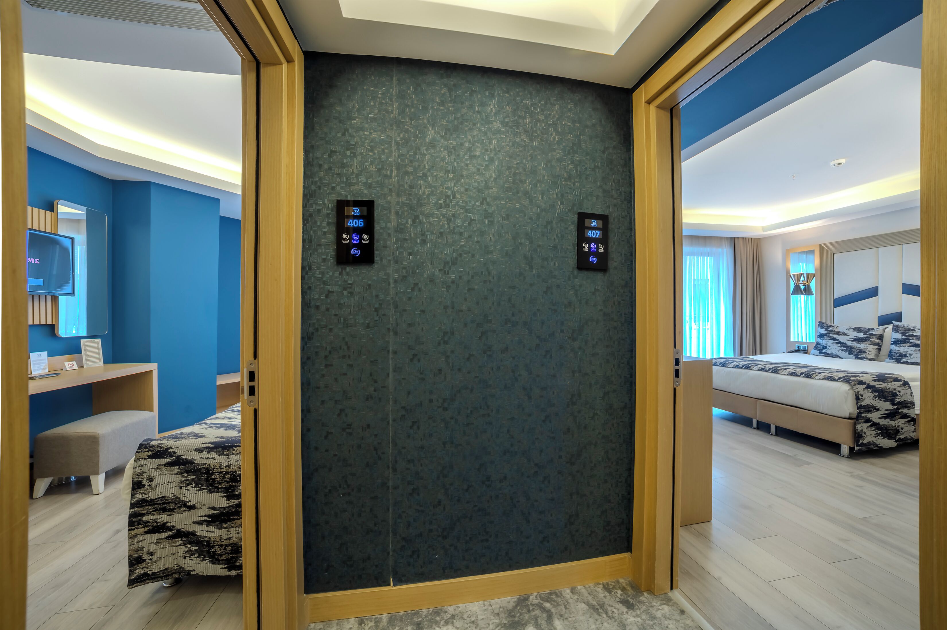 Familiekamer | Een minibar, geluiddichte muren, gratis wifi, beddengoed