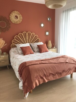 4 chambres, fer et planche Ă repasser, Wi-Fi gratuit, draps fournis