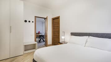 2 Schlafzimmer, BĂŒgeleisen/BĂŒgelbrett, kostenloses WLAN, BettwĂ€sche