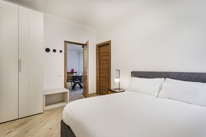 2 chambres, fer et planche Ă repasser, Wi-Fi gratuit, draps fournis