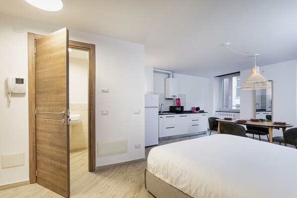 1 Schlafzimmer, Bügeleisen/Bügelbrett, kostenloses WLAN, Bettwäsche