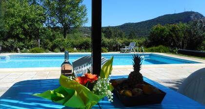 Villa avec piscine sans vis Ă vis