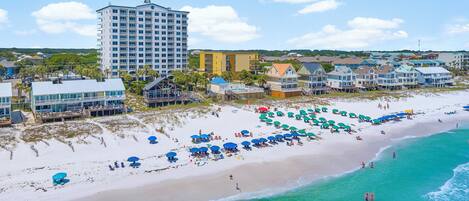 Beach nearby, beach towels