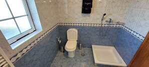 Dutxa, banyera d'hidromassatge, assecador de cabells i bidet 