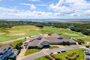 Exterior - Corolla vacation rental in a gated golf course community, with beach trolley! (Corolla)
