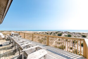 Property grounds - Classic oceanfront home on Hatteras Island with incredible views! (Avon)