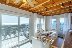 Dining - Classic oceanfront home on Hatteras Island with incredible views! (Avon)