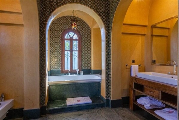 Towels, soap, toilet paper