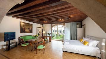 Departamento Elite, vista al jardín | 1 habitación, insonorización y wifi gratis