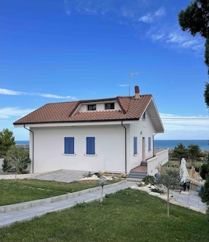 Façade de l’hébergement