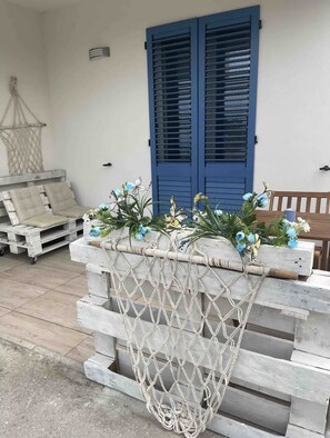 Deluxe Suite, 1 Bedroom, Non Smoking, Sea View | Terrace/patio - B&B Villa Alma (San Costanzo)