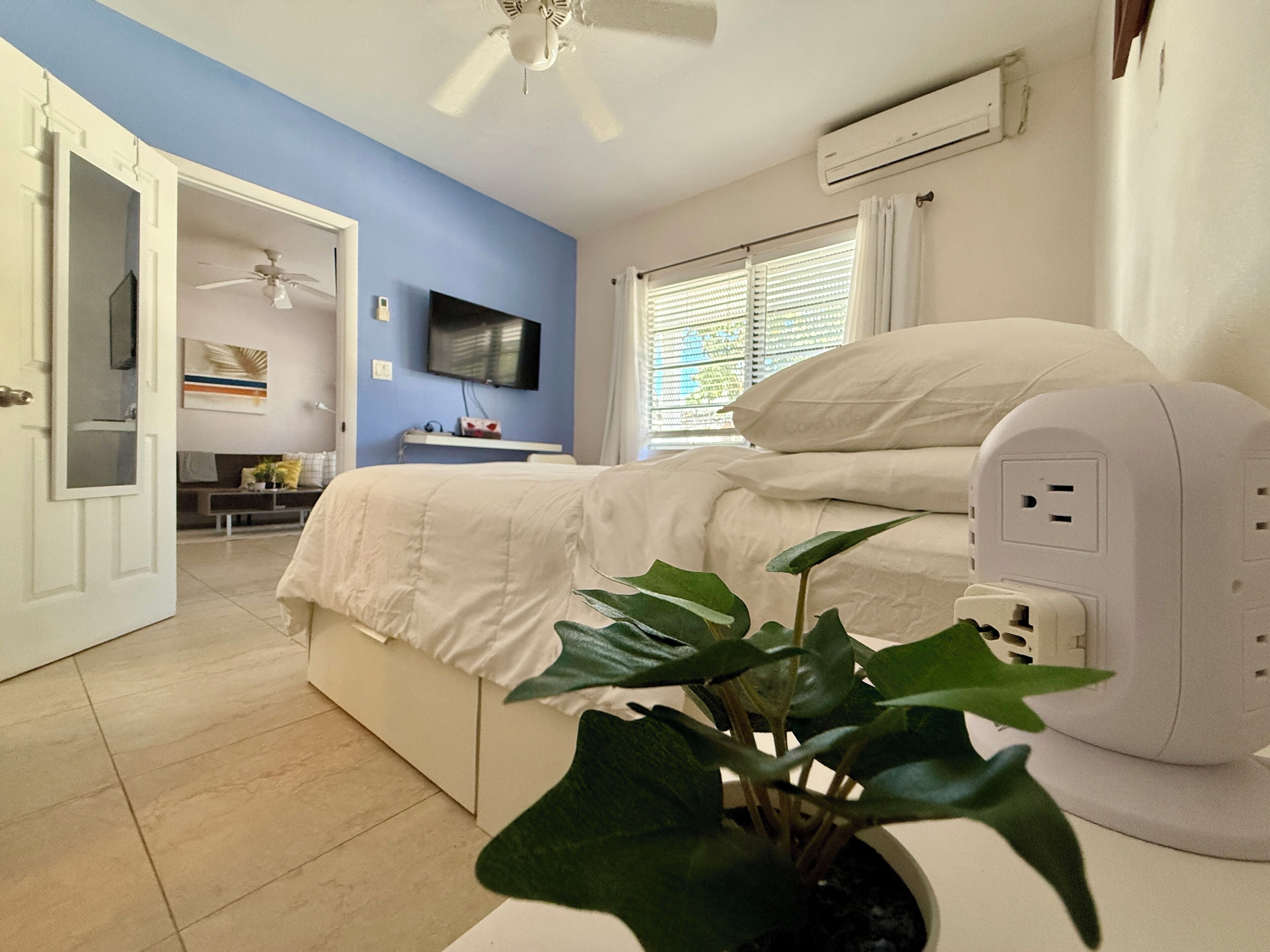 1 bedroom, desk, iron/ironing board, free WiFi