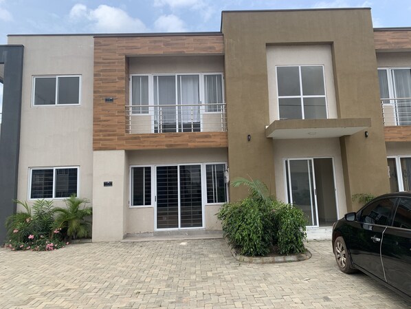 Fassade der Unterkunft