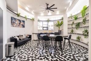 Dining - Romantic Zone, 5 star, private, 14 bed Boutique Hostal with breakfast included  (Puerto Vallarta)